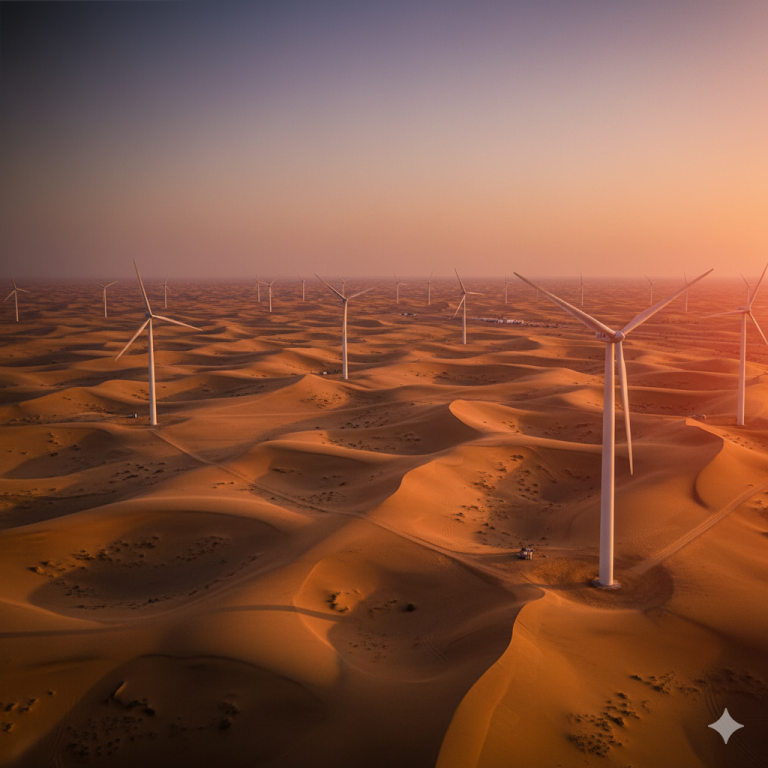 A Gust of Change: The UAE’s Wind Power Bet, Made in China